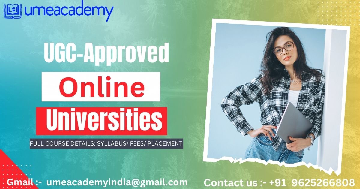 Ugc-Approved Online Universities